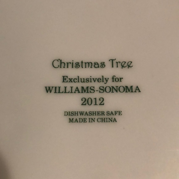 🎄Williams Sonoma 2012 Christmas Tree bowl - Picture 5 of 7